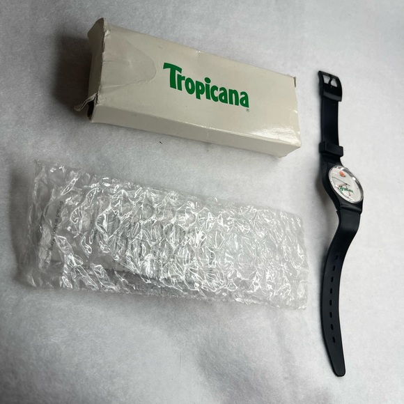 NWOT VINTAGE Tropicana Orange Juice Watch Collectible - Two for Purchase - Picture 5 of 6